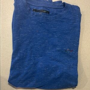 Greg Norman Collection Heathered Blue Men's Tee